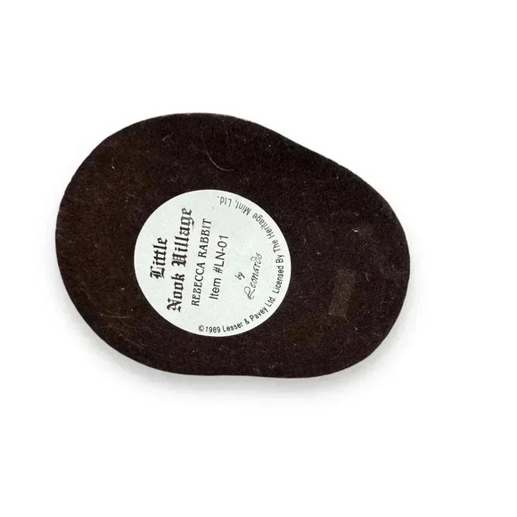 Lot of 3 The Heritage Mint Little Nook Village Mice By Leonardo 1989 Rabbit - Picture 7 of 8